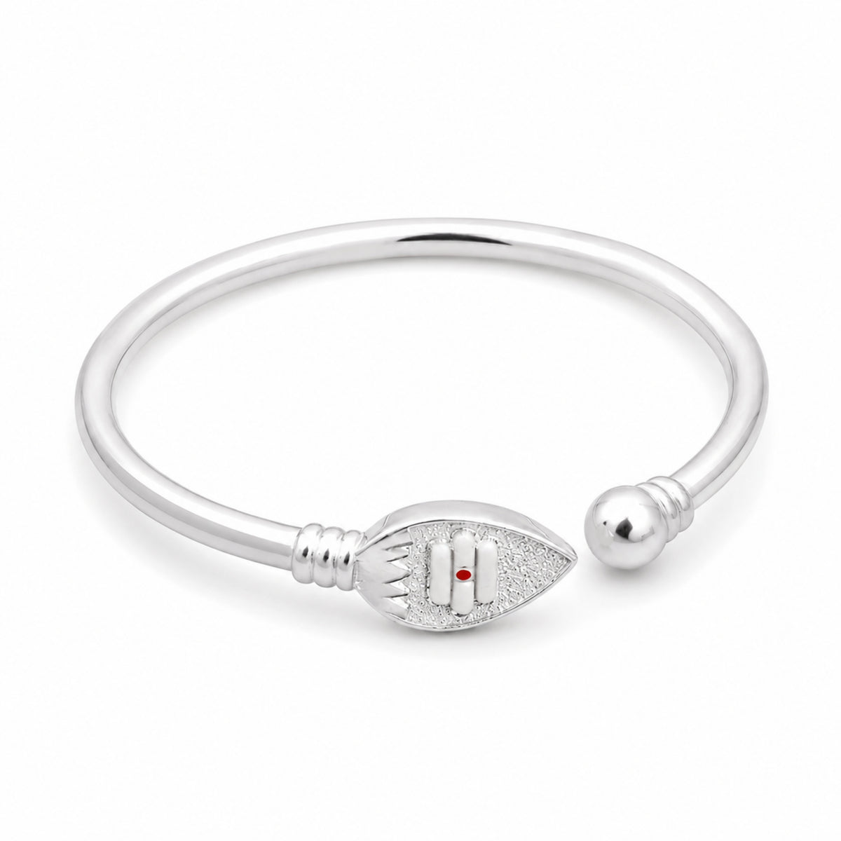 Spiritual Valor 925 Silver Vel Open Kada