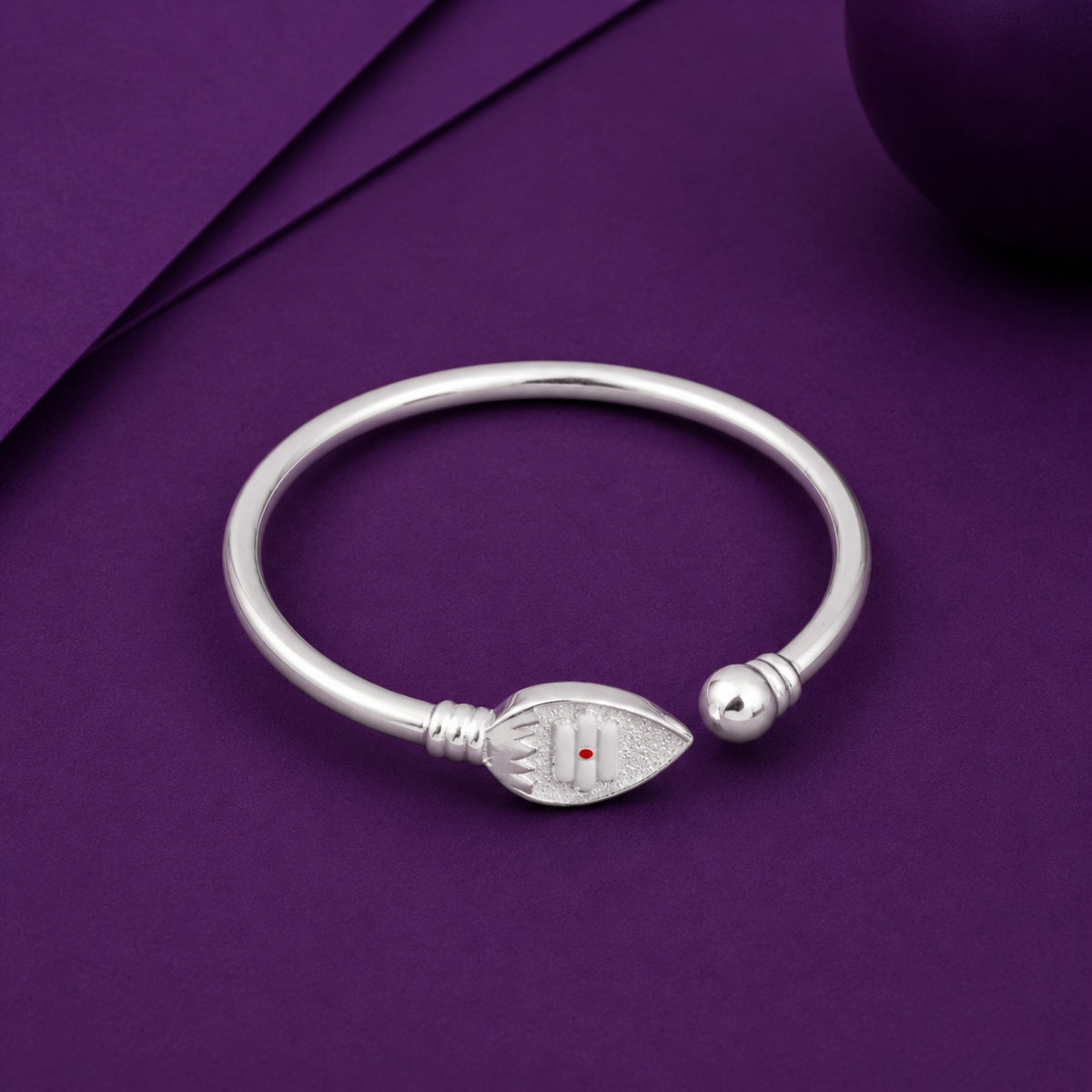 Spiritual Valor 925 Silver Vel Open Kada