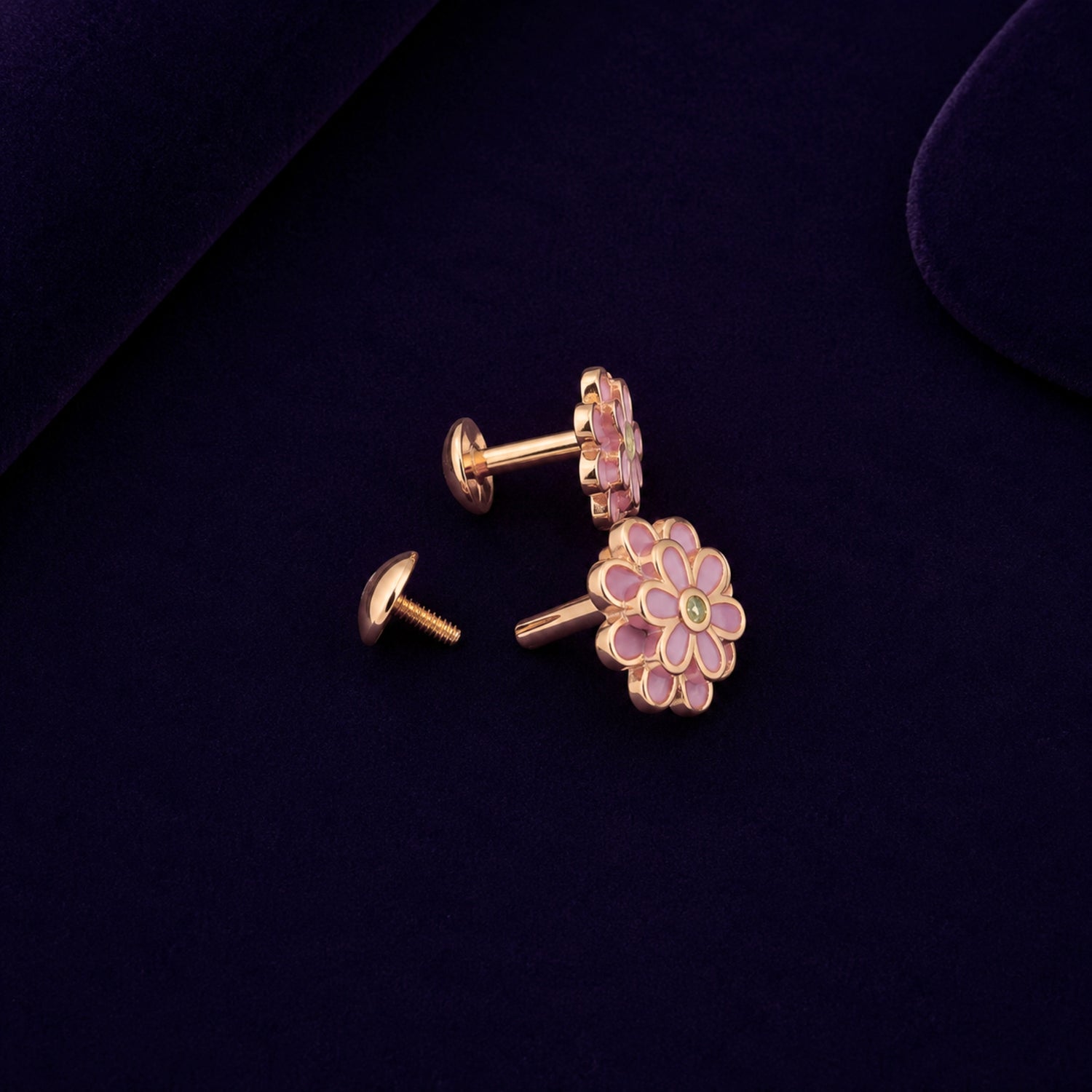 Blossom Grace 925 Silver Studs