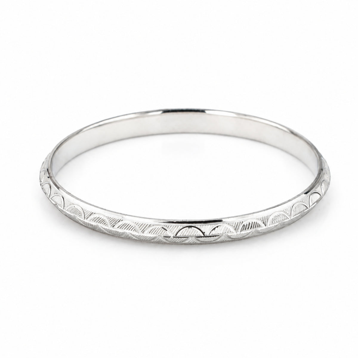 Crescent Horizon 925 Sterling Silver Kada