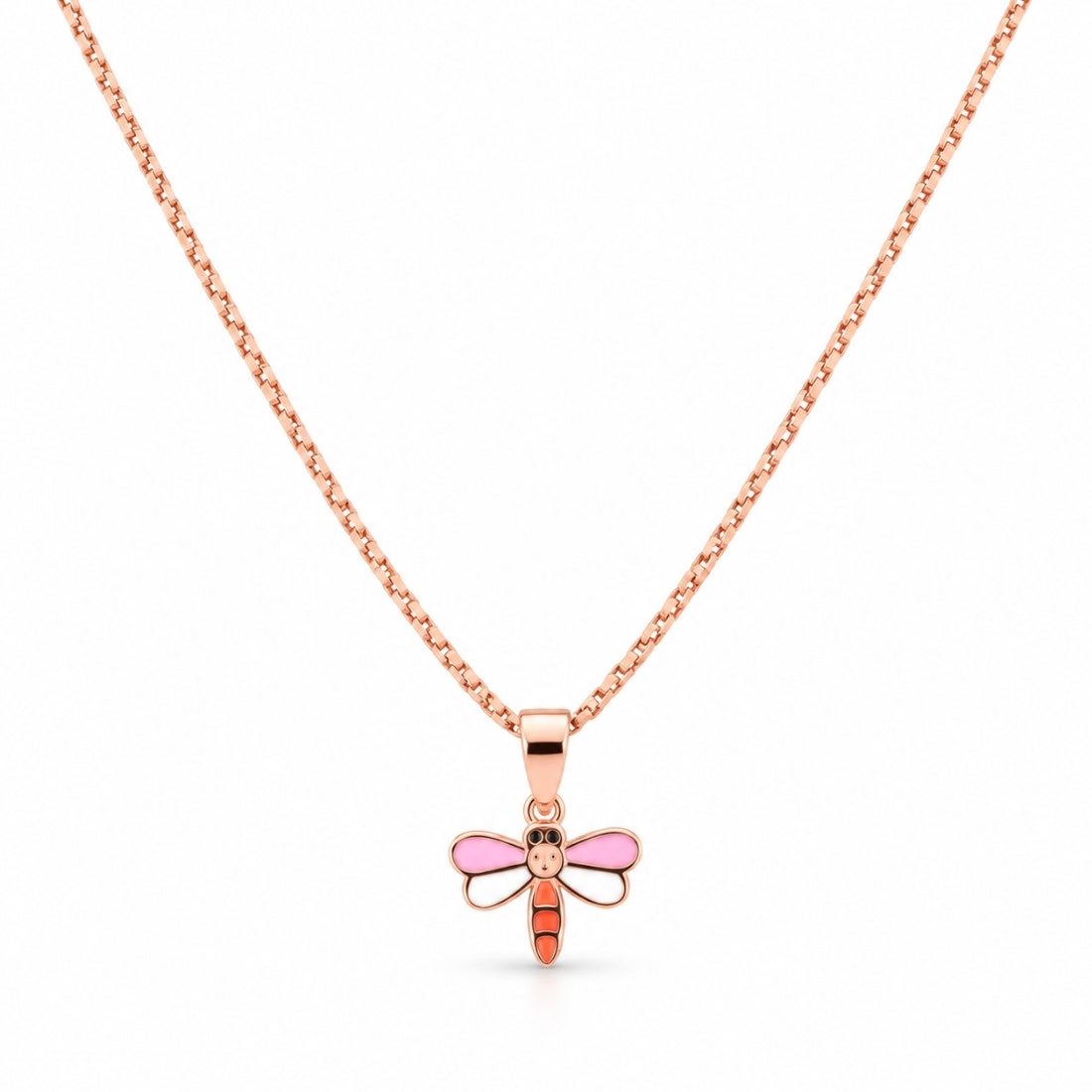 The Busy Bee 925 Silver Rose Gold Chain