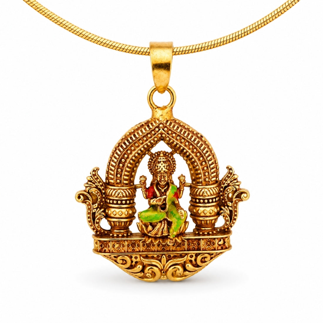 The Temple Arch Lakshmi Blessing Pendant