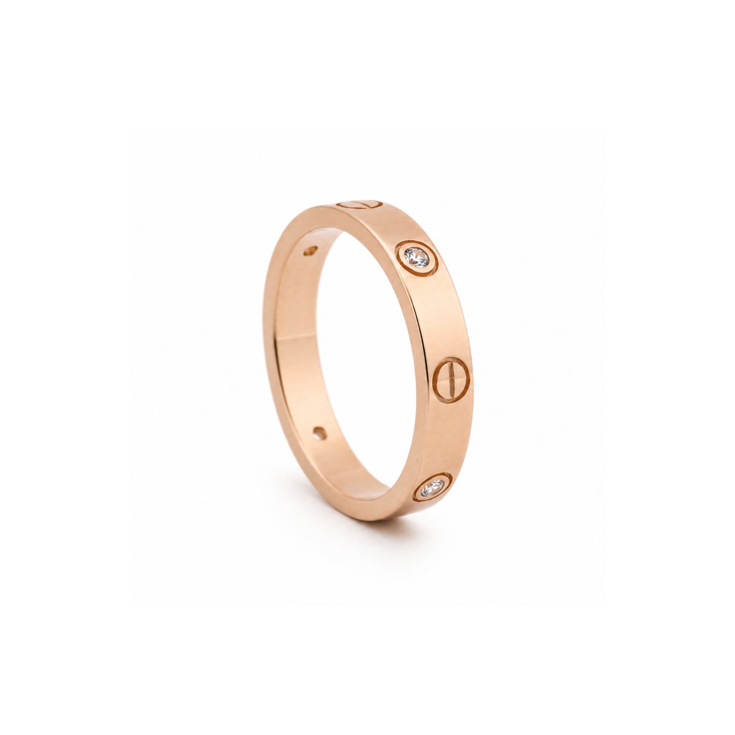 Eternal Bond Screw Motif Band