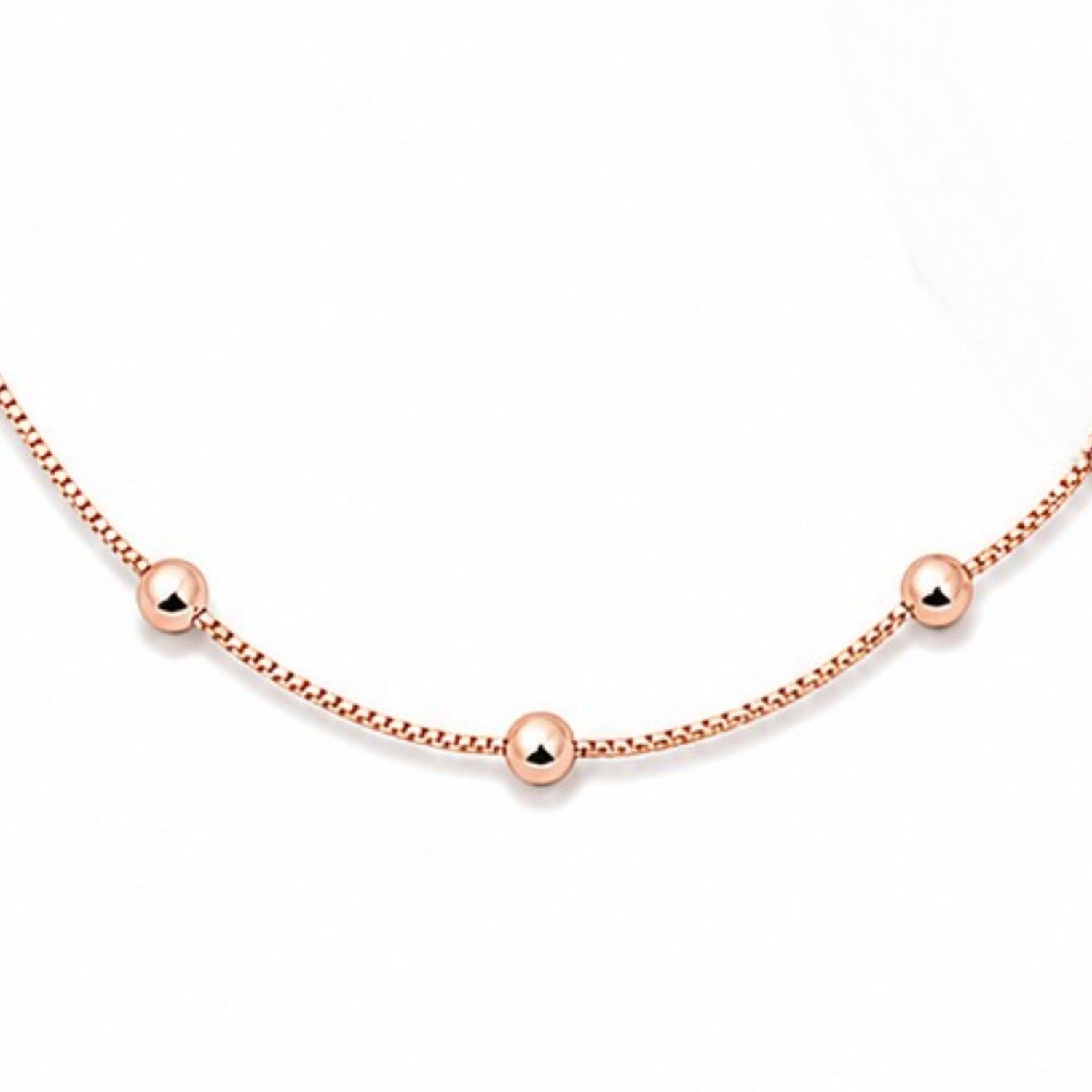 Emerald Blossom Four-Leaf Clover 925 Silver Anklet