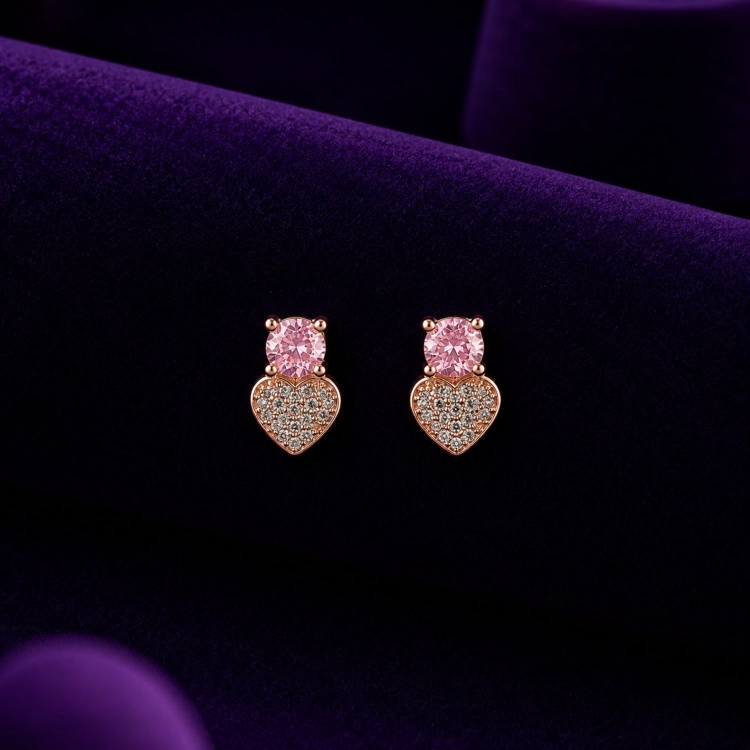 Sweetheart Sparkle 925 Silver Studs