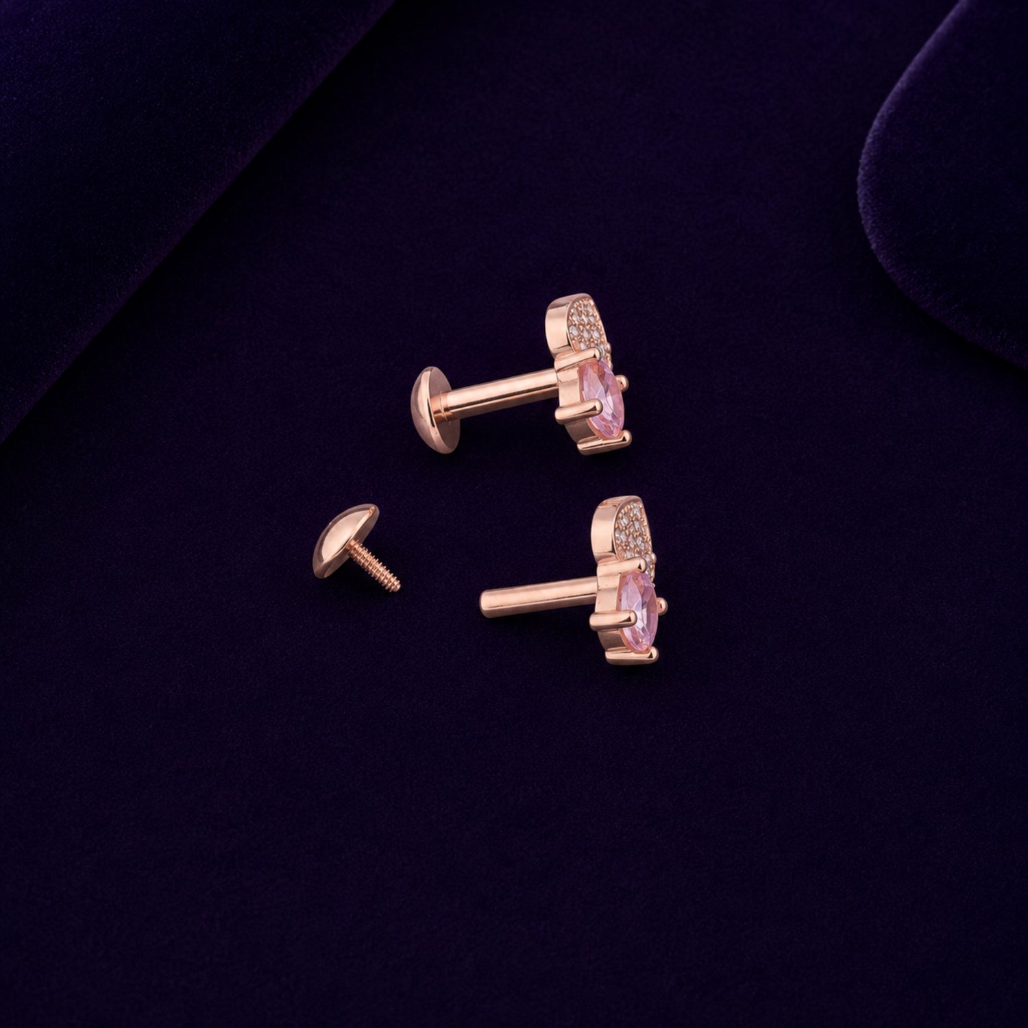 Sweetheart Sparkle 925 Silver Studs