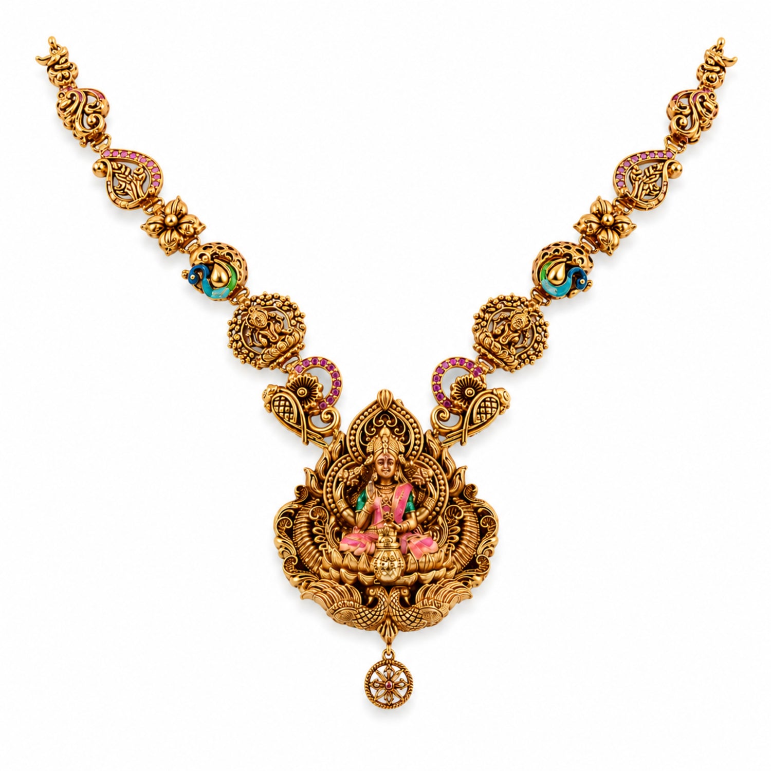 The Sanatana Lakshmi Nakshi 925 Silver Necklace