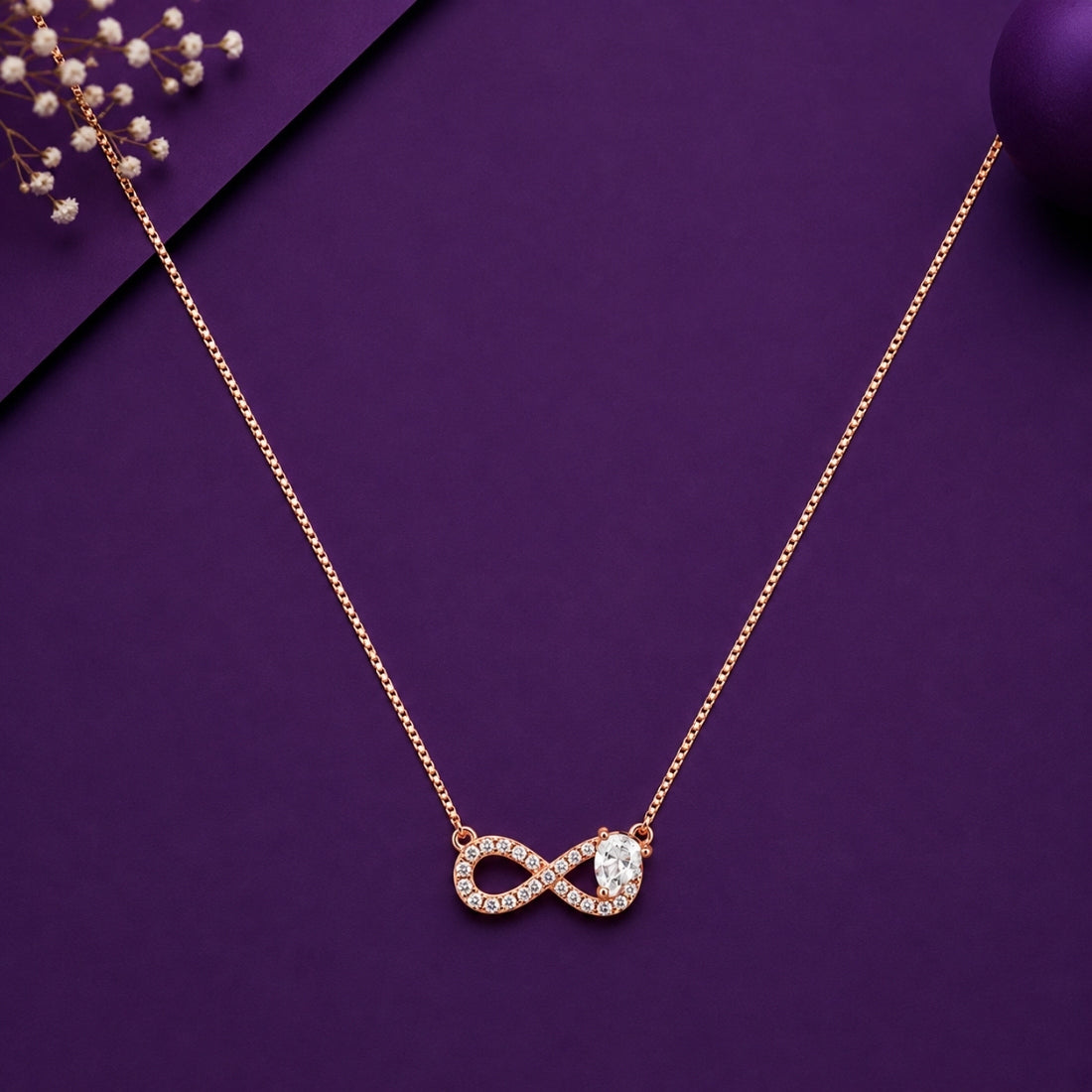 The Eternal Sparkle Infinity 925 Silver Chain