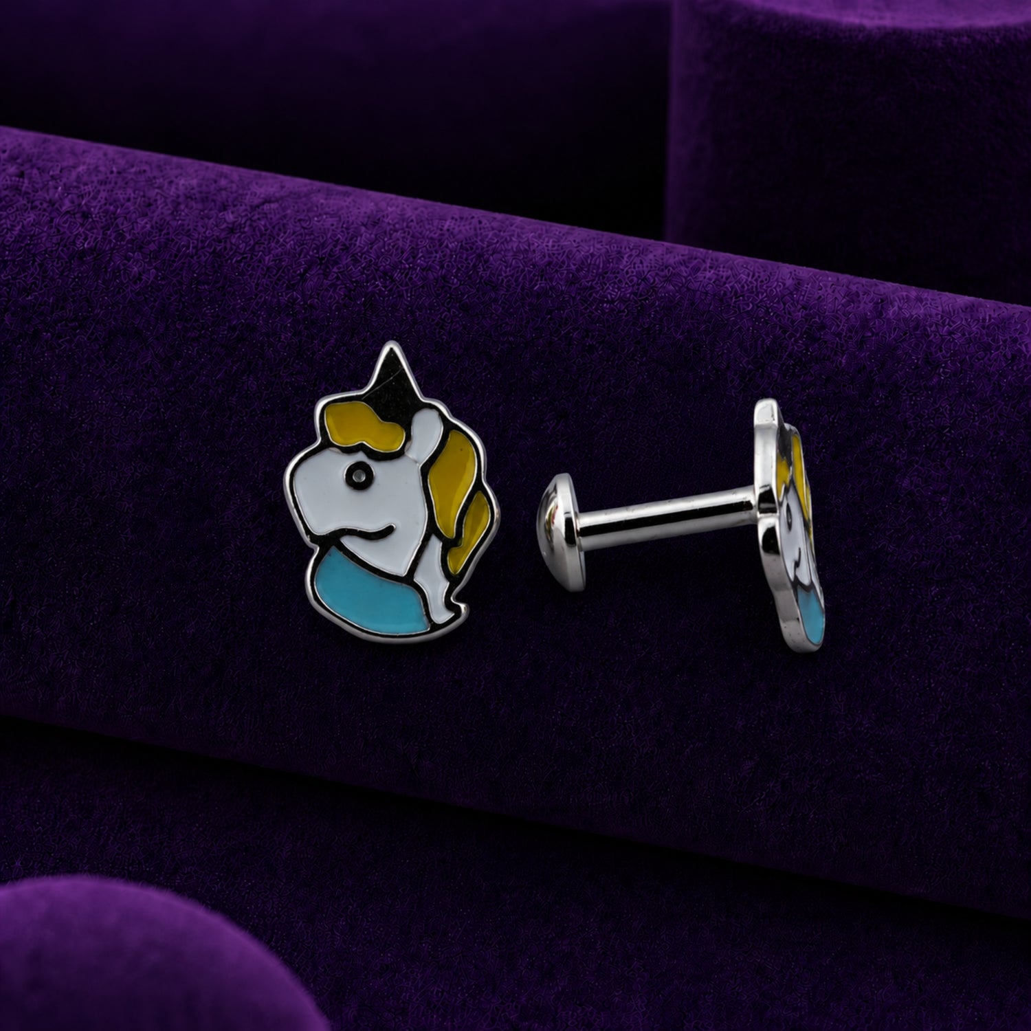 Magical Unicorn Kids 925 Silver Studs