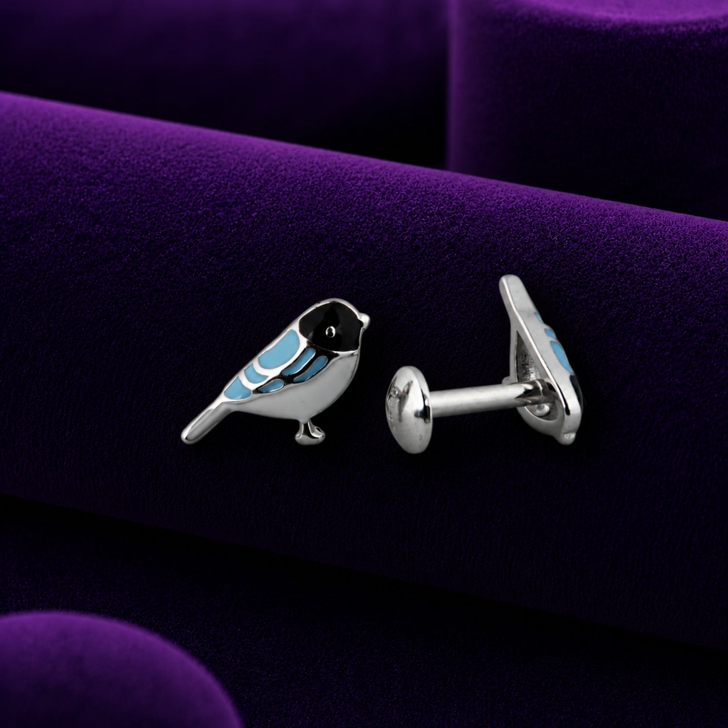 Little Bluebird Whispers 925 Silve Studs