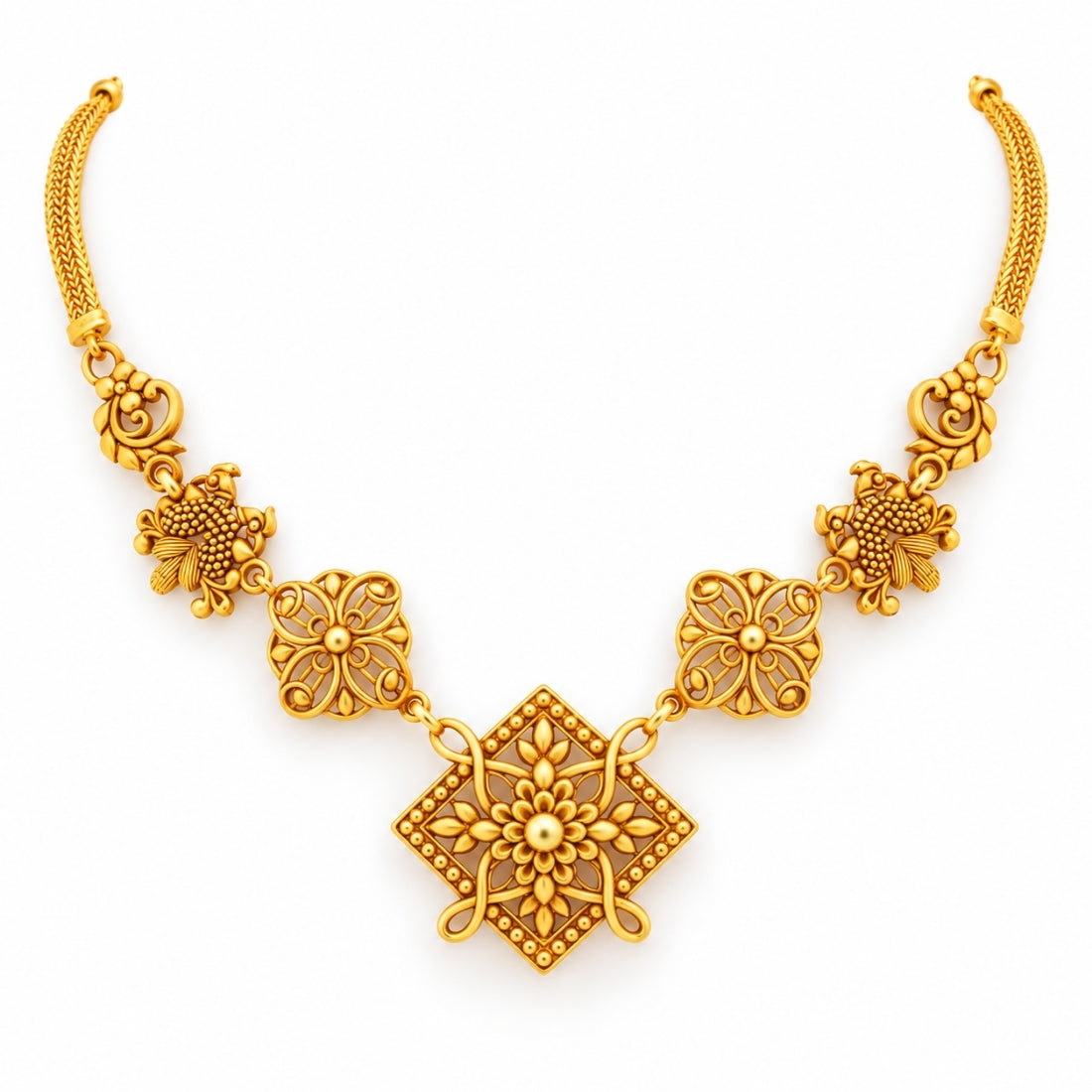 The Mandala Blossom Heritage Statement Choker
