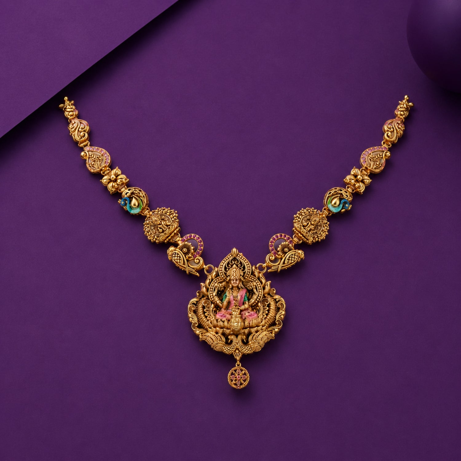 The Sanatana Lakshmi Nakshi 925 Silver Necklace