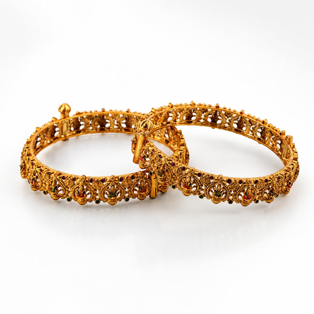 The Gitanjali All-Gold Nakshi Bangles