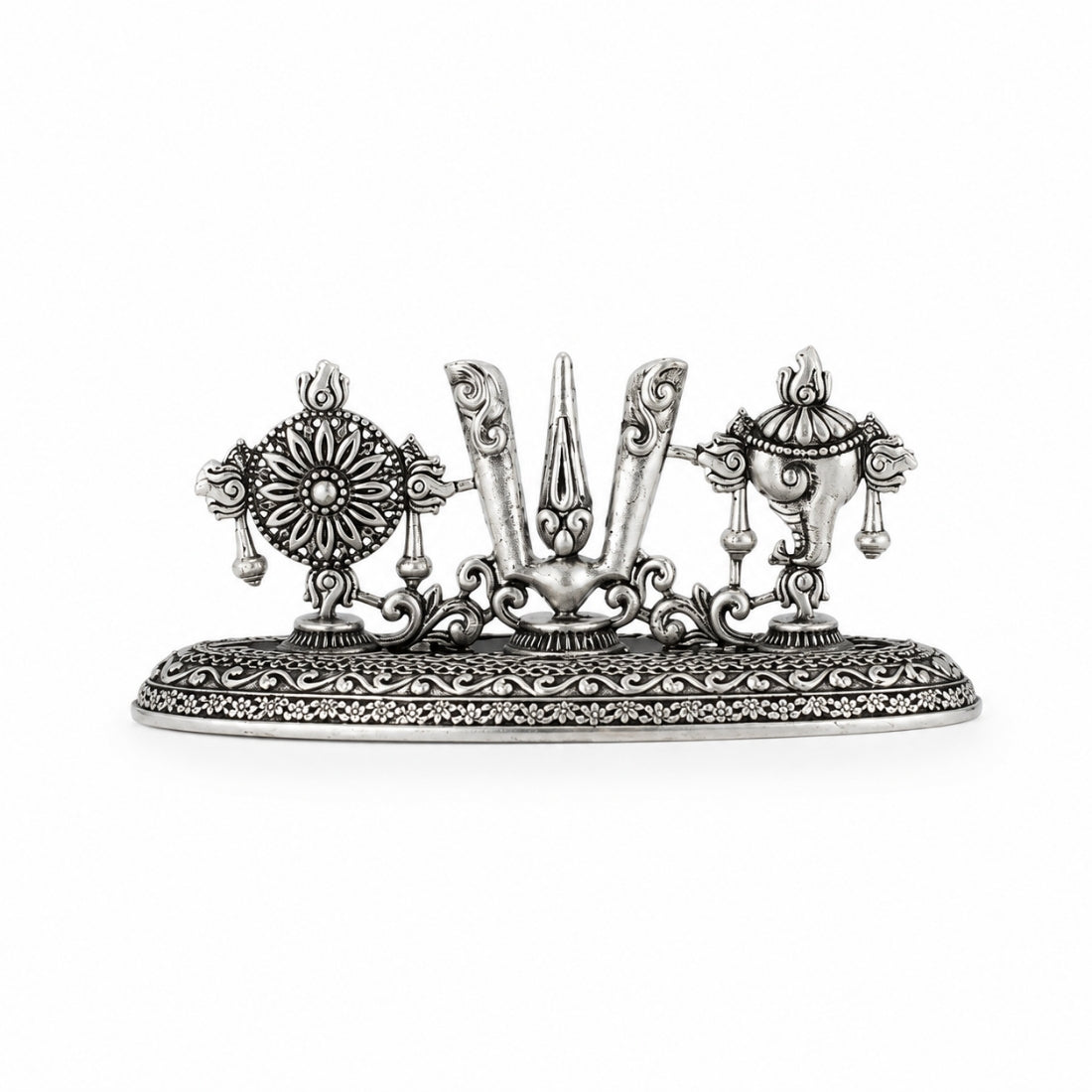 The Vishnu Chinha Shanti 925 Silver Idol