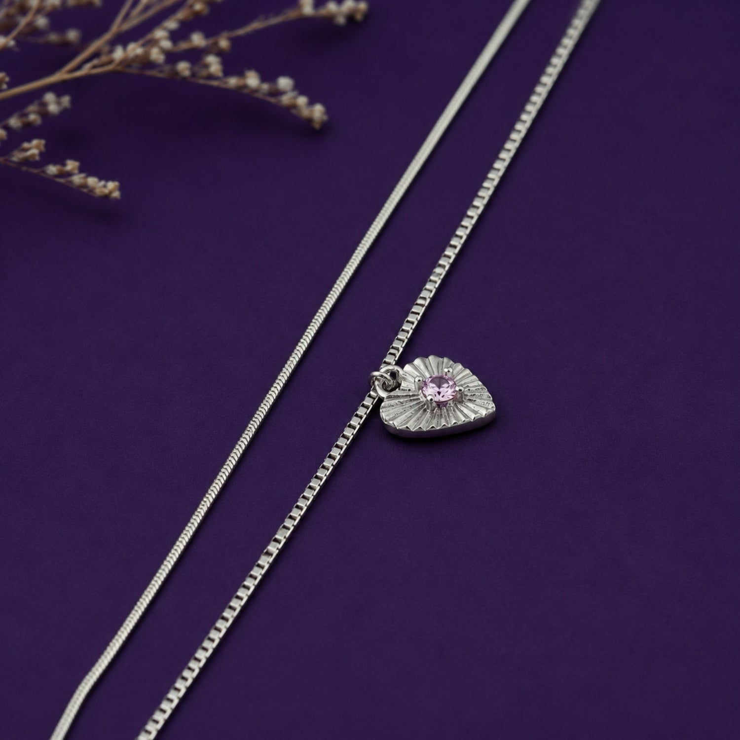 The Delicate Marquise Layered Charm 925 Sterling Silver Bracelet