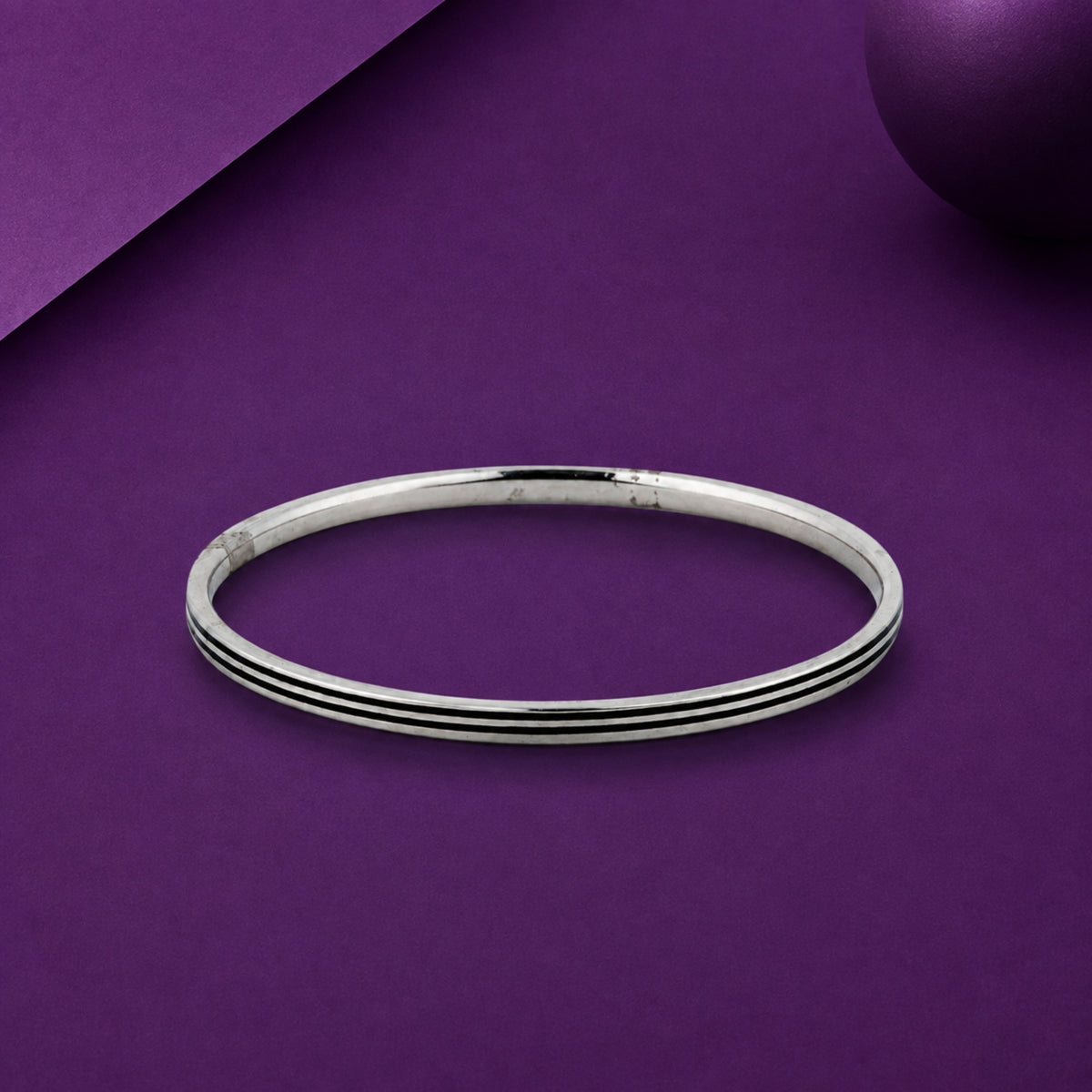 Vanguard Dual-Line 925 Sterling Silver Kada