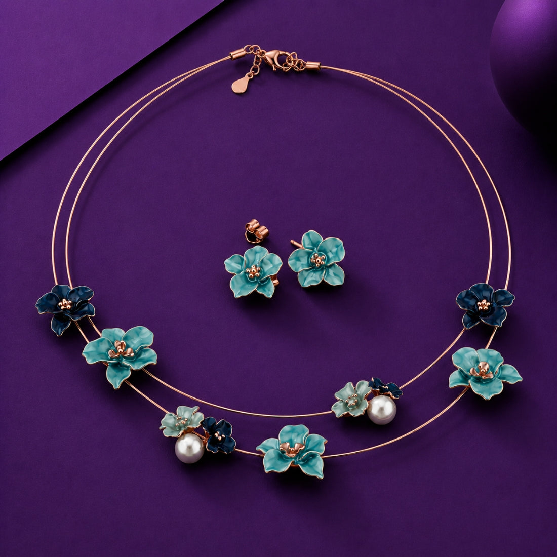 The Ocean Breeze Double-Layer Floating Flora Set