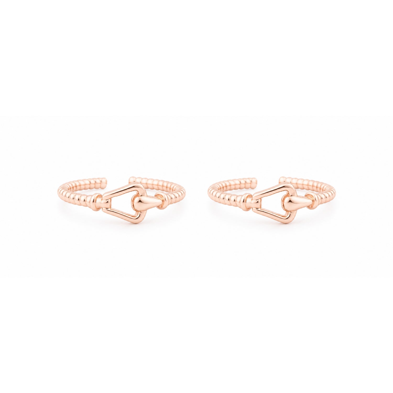 Amoura Heart Link Toe Ring