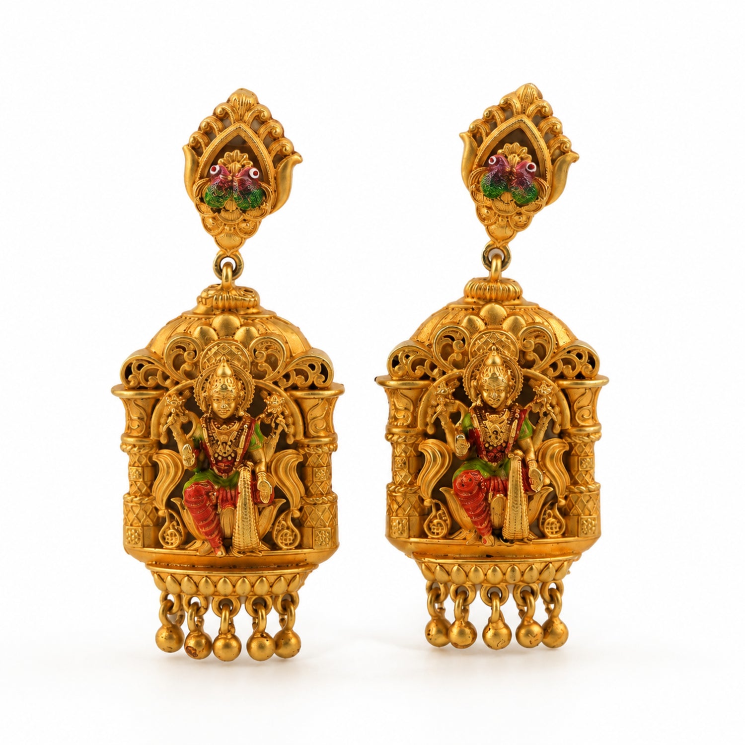 The Divine Lakshmi Nakshi Drop Earrings