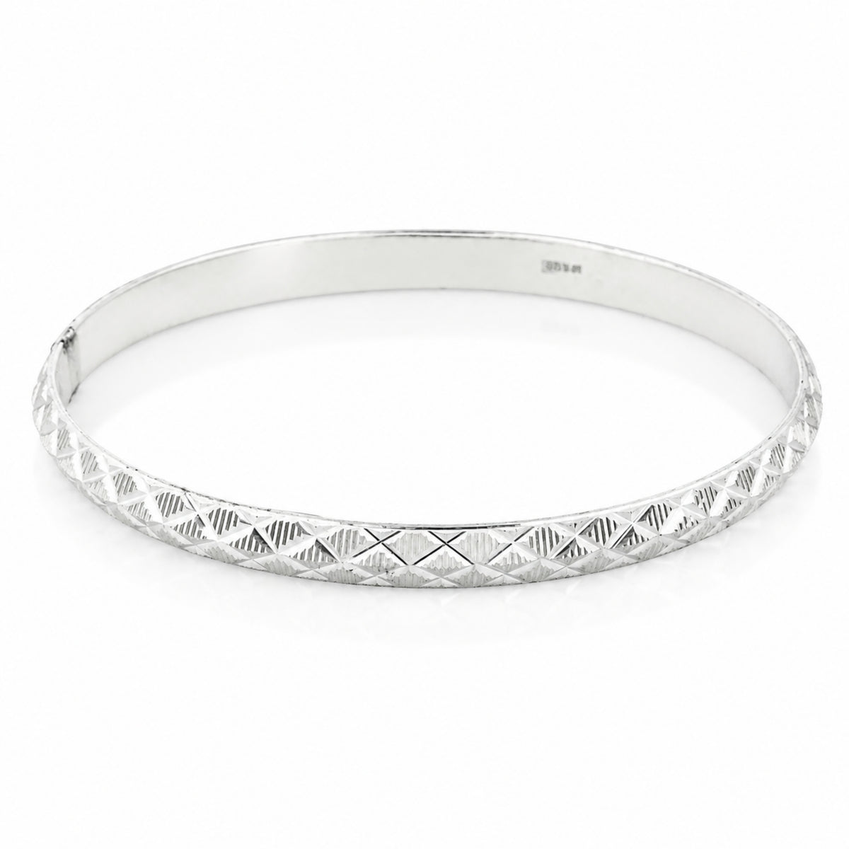 Ironclad Lattice 925 Sterling Silver Kada