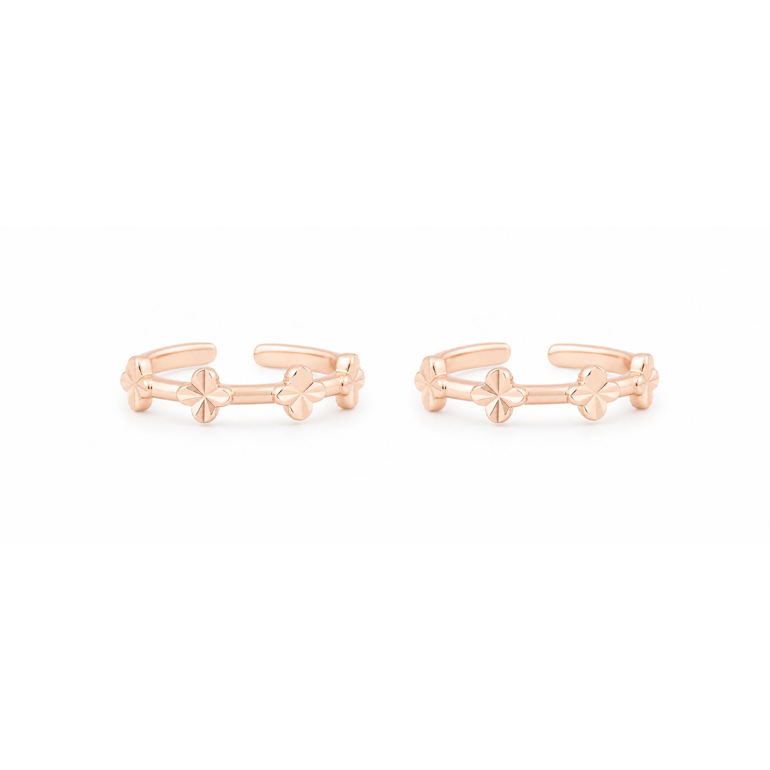 Blossom Charm Toe Ring