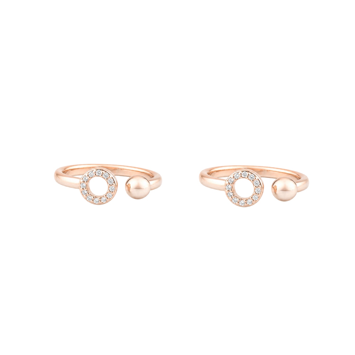 Cosmic Circle Adjustable Toe Rings