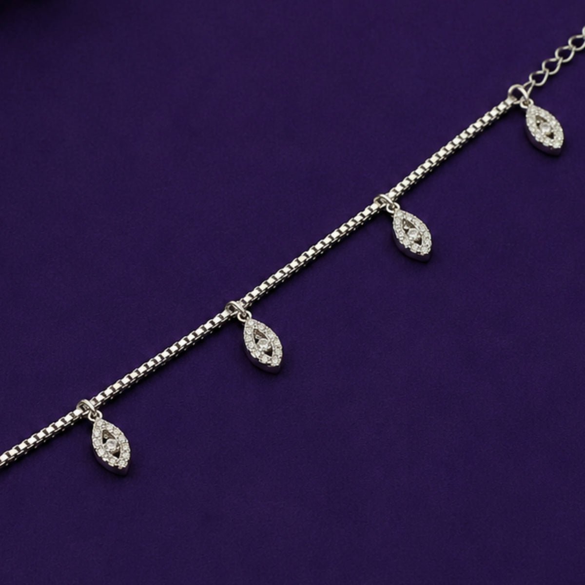 The Celestial Marquise Drop Bracelet