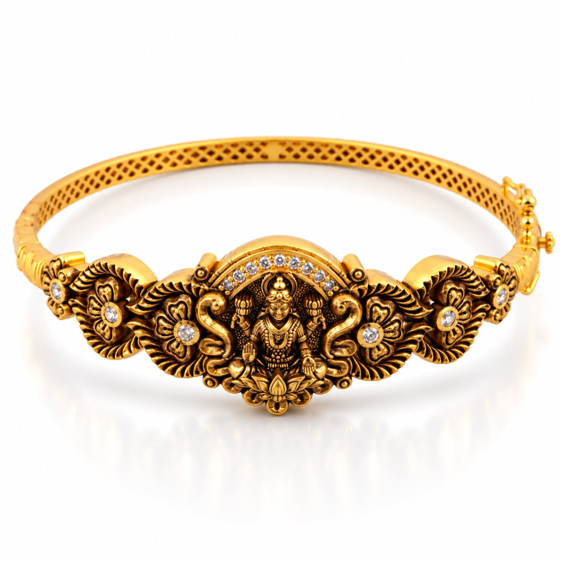 Goddess Lakshmi Arch Amulet Antique Temple Kada