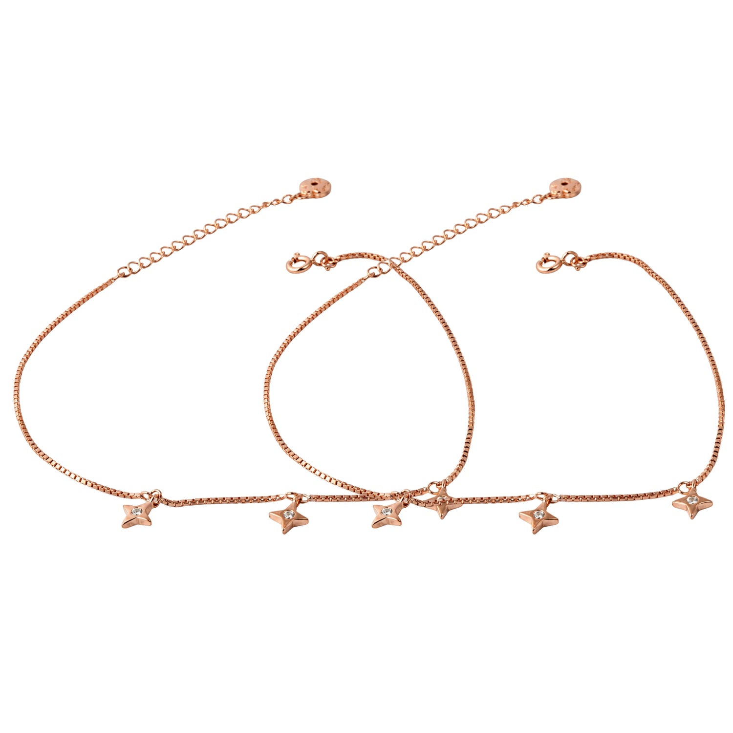 Stardust Celestial North Star Anklet