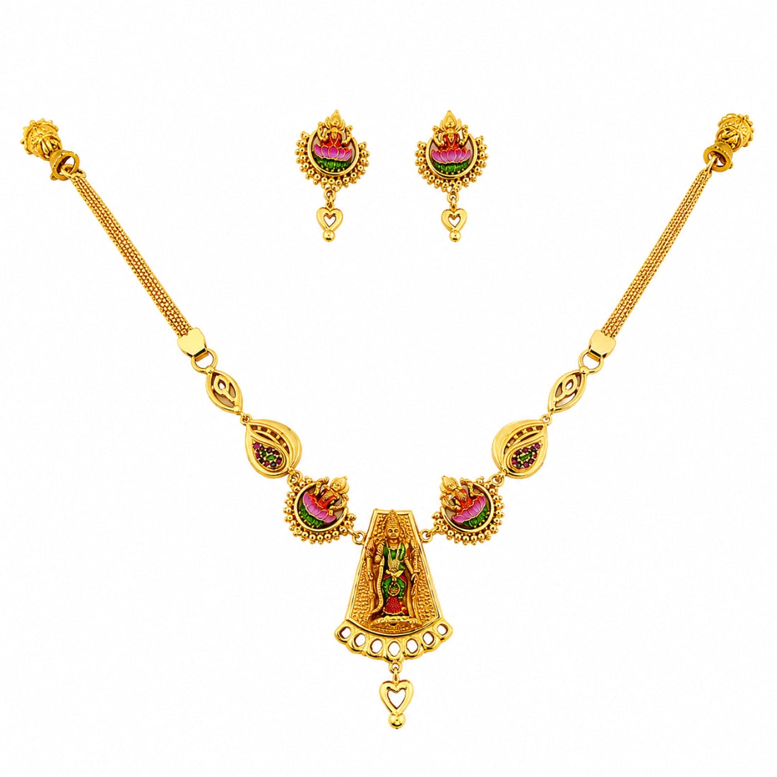 The Srinivasa Balaji Antique 925 Silver Set