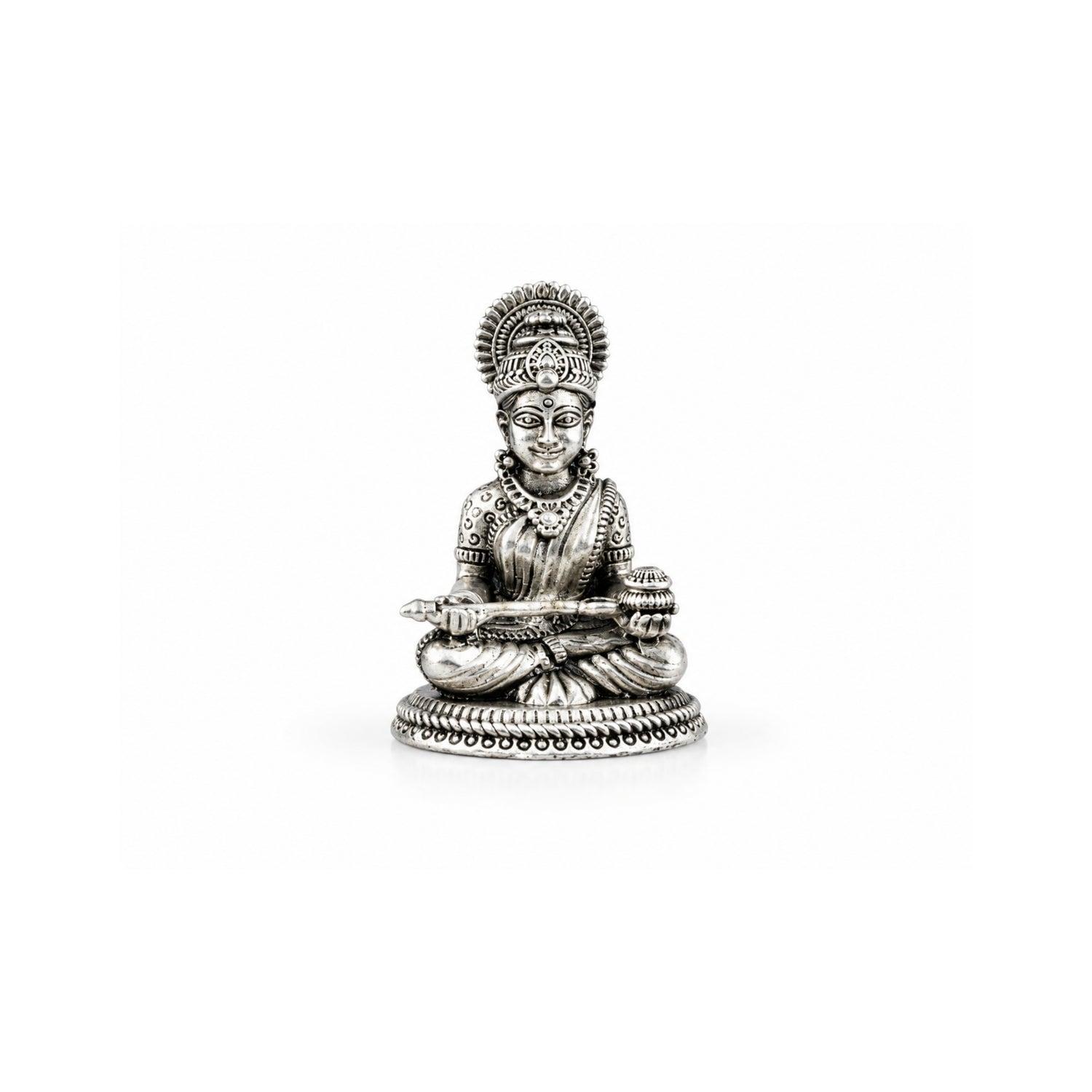 925 Pure Silver Antique Maa Annapurna Idol