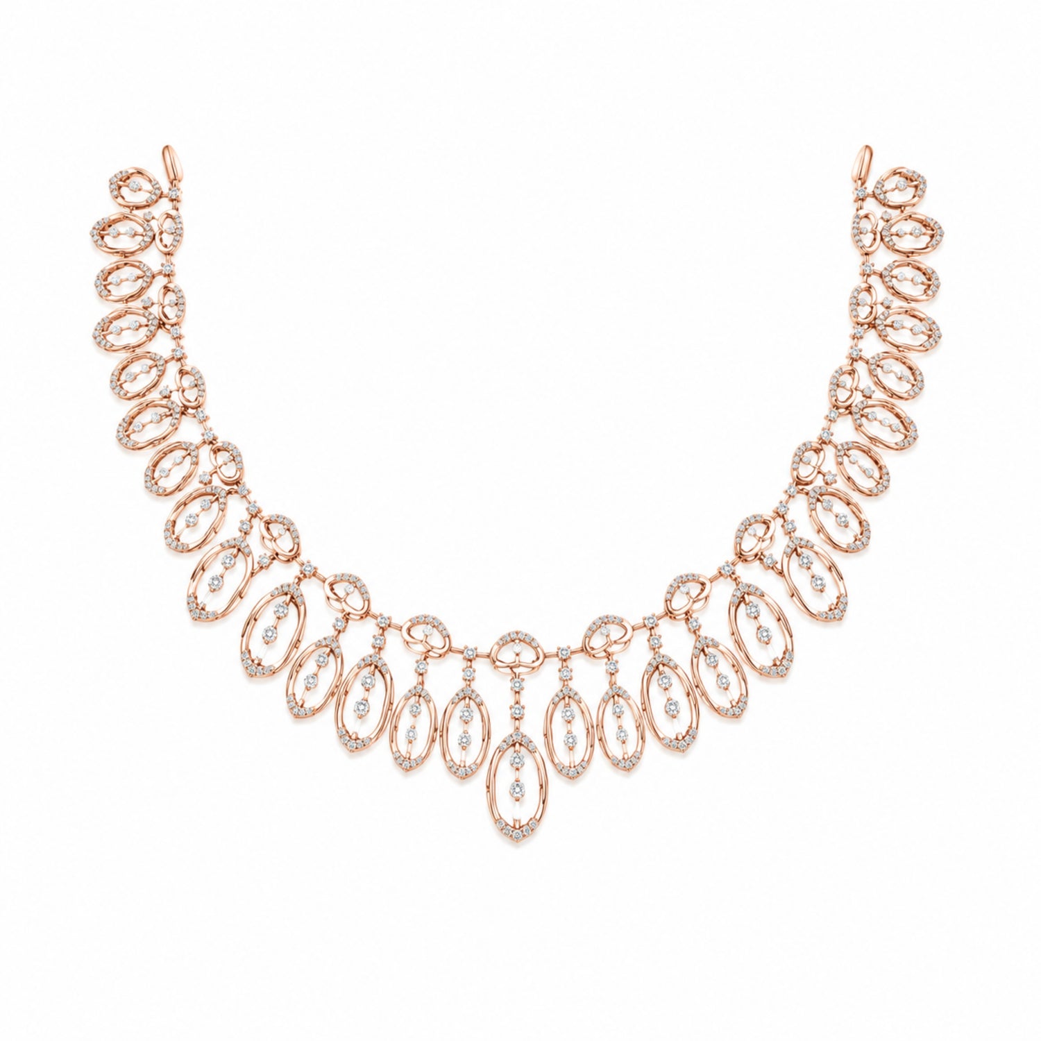 The "Aura of Royalty" Imperial Diamond-Finish Choker