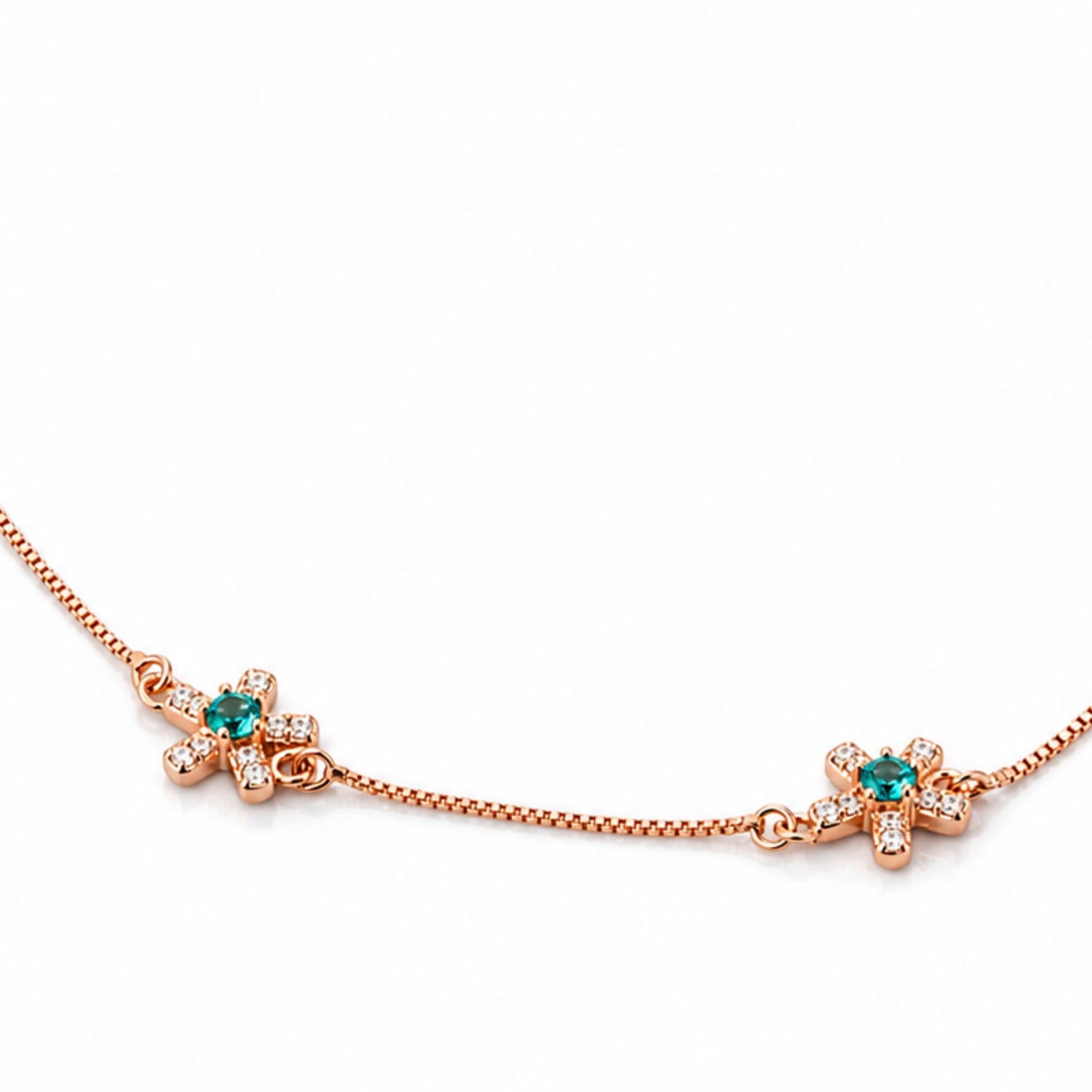 Verdant Blossom Station Anklet