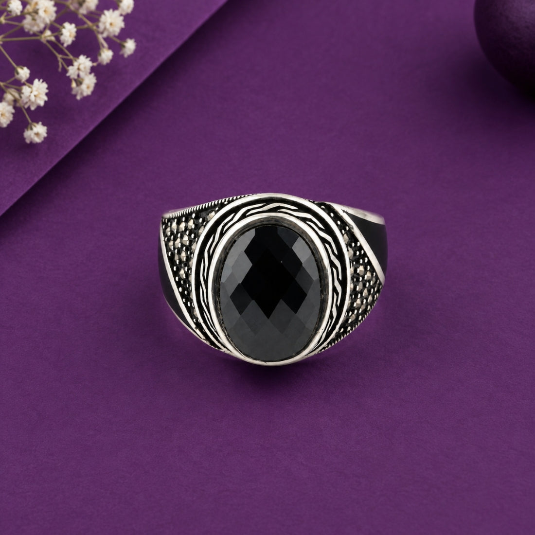 Eclipse Eclipse Twisted Rope 925 Silver Ring