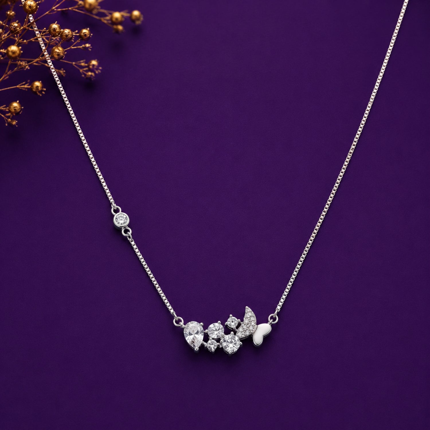 Stardust Galaxy 925 Silver Choker