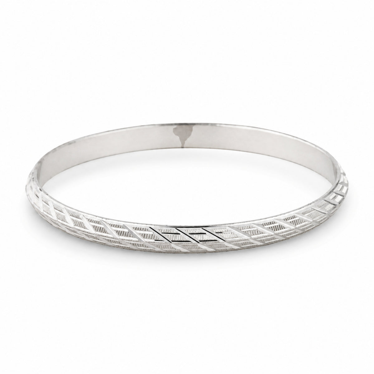 Ironclad Lattice 925 Sterling Silver Kada
