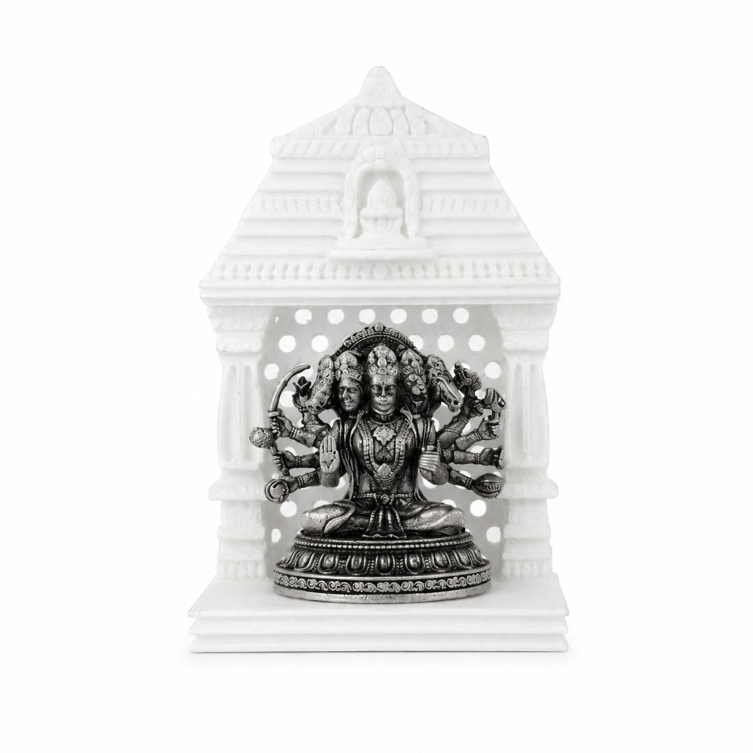 The Panchamukhi Hanuman Divya Mandir 925 Silver Idol