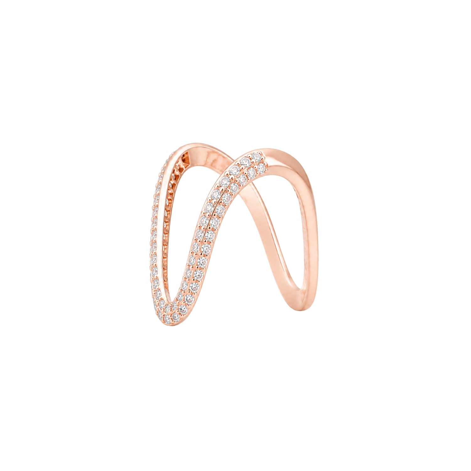Aura Wave Statement Ring