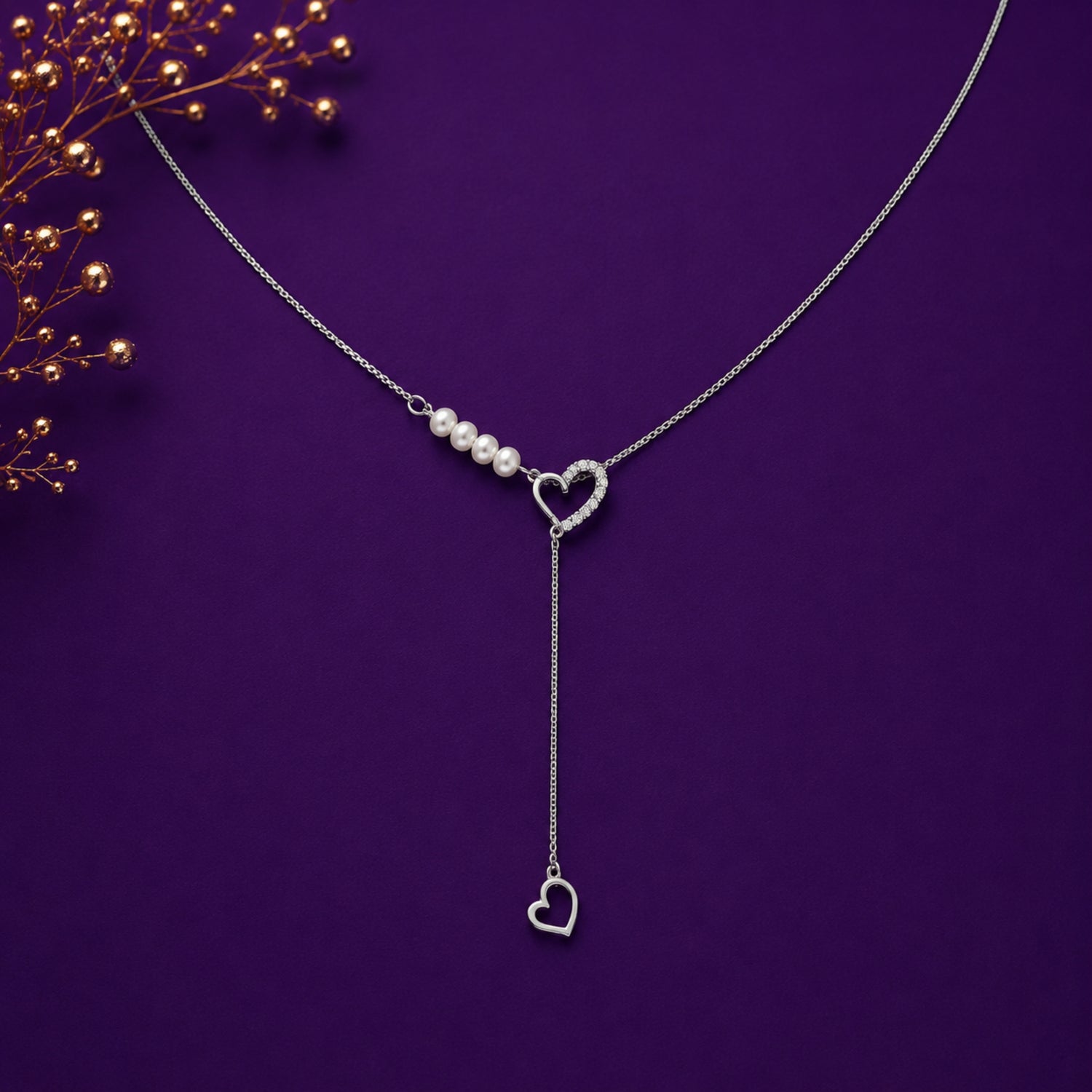 Amour Symphony 925 Silver Lariat