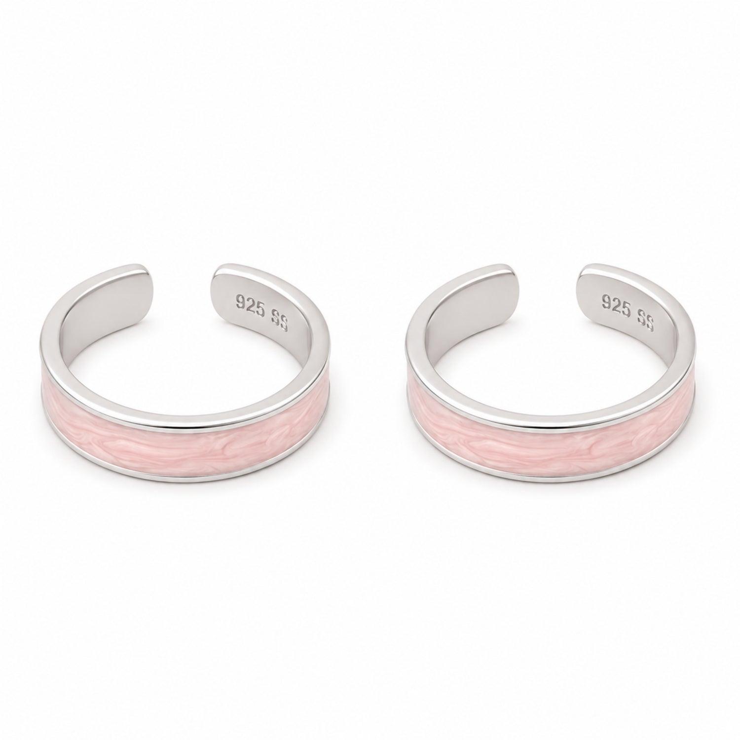 Blush Wave Adjustable 925 Silver Bichiya