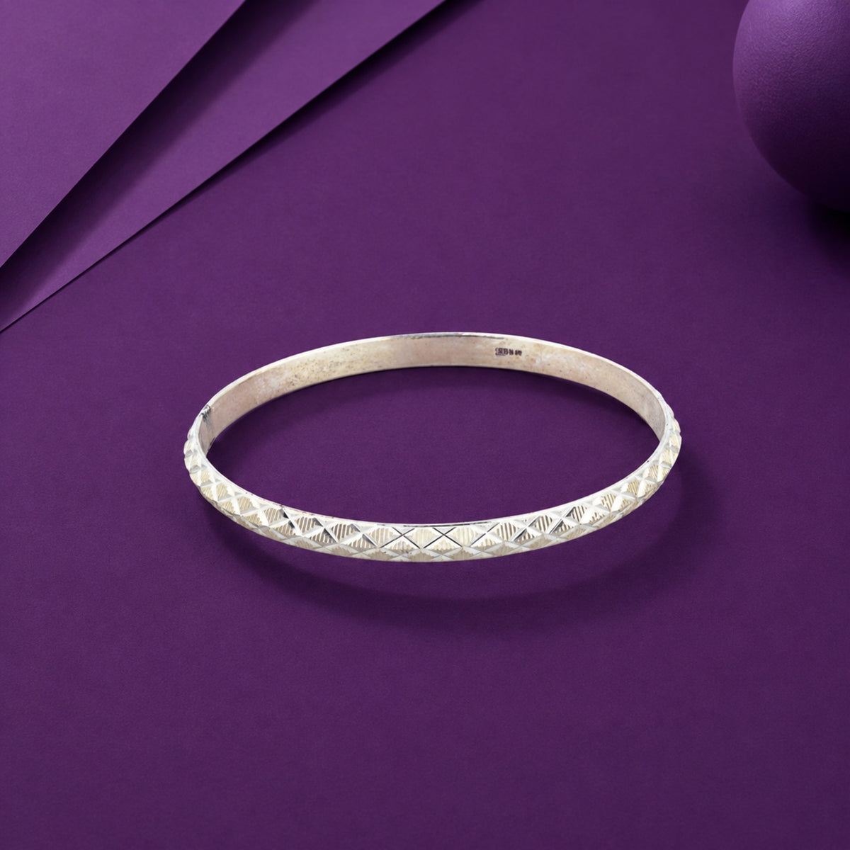 Ironclad Lattice 925 Sterling Silver Kada