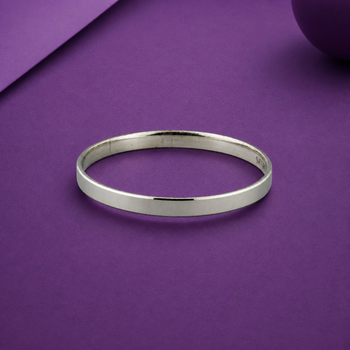 Aurelian Horizon Two-Tone 925 Silver Kada
