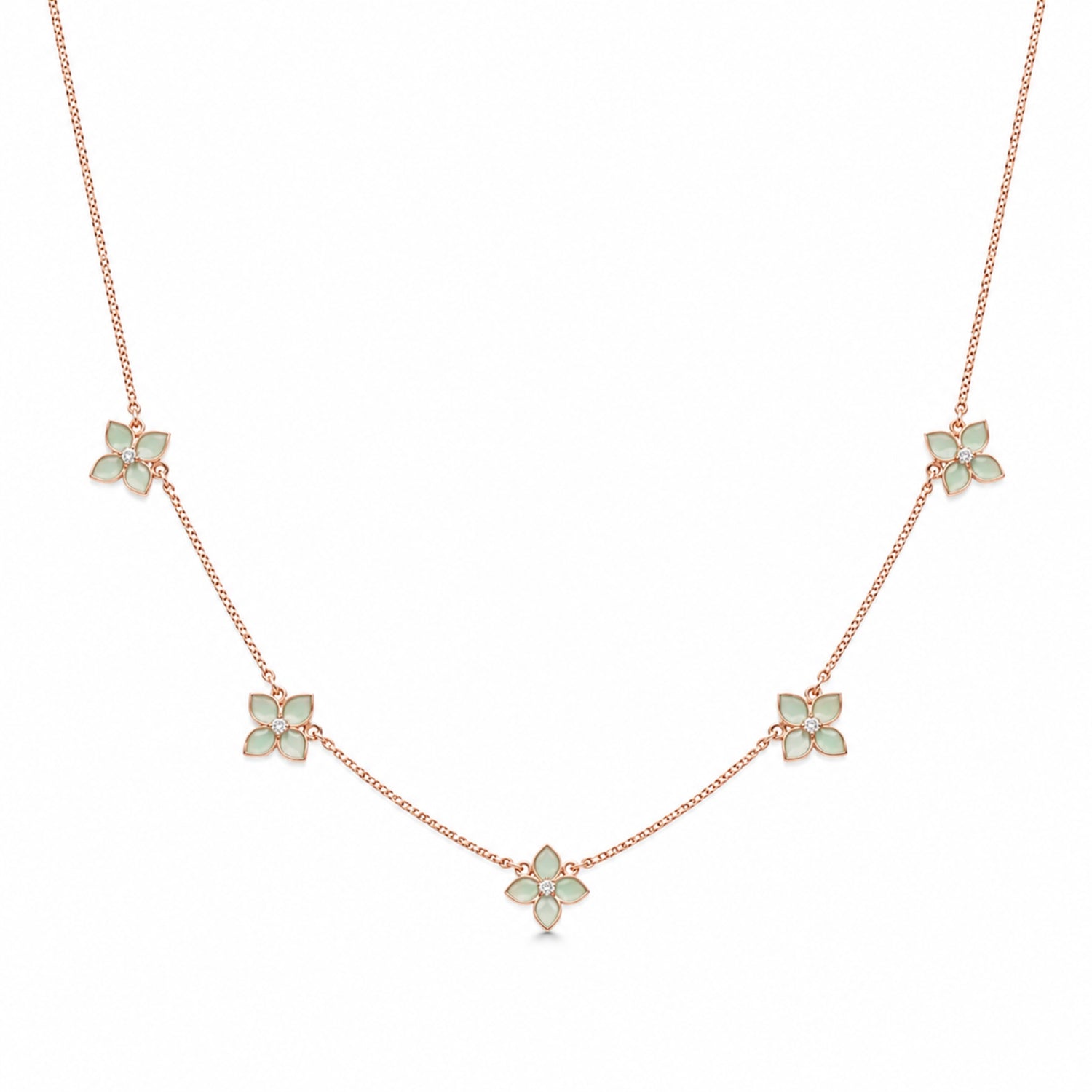 Petal Symphony Minimalist Chain