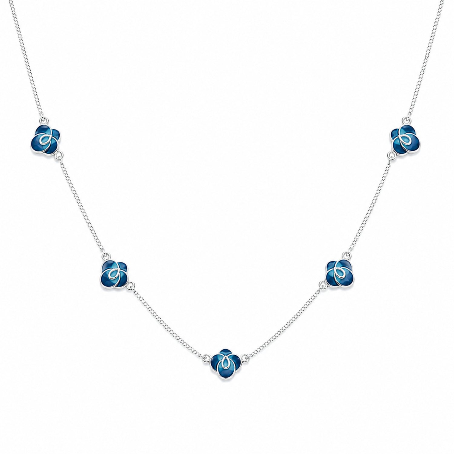 Ocean Bloom 925 Silver Chain