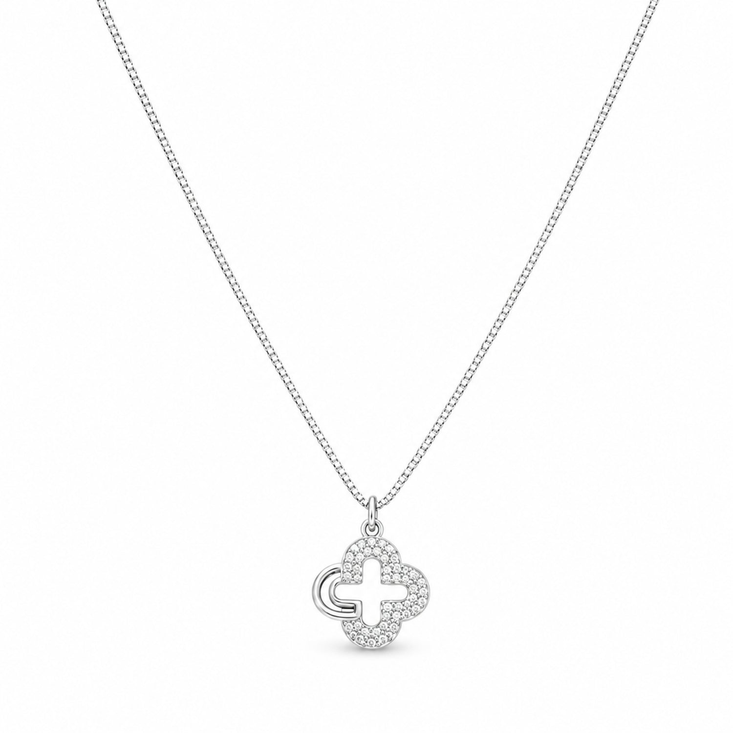 Monogram Bloom 925 Silver Chain