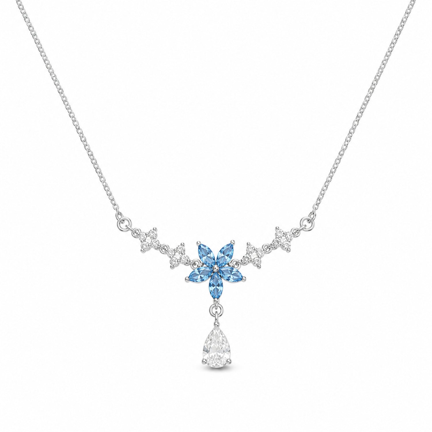 Frozen Blossom 925 Silver Chain