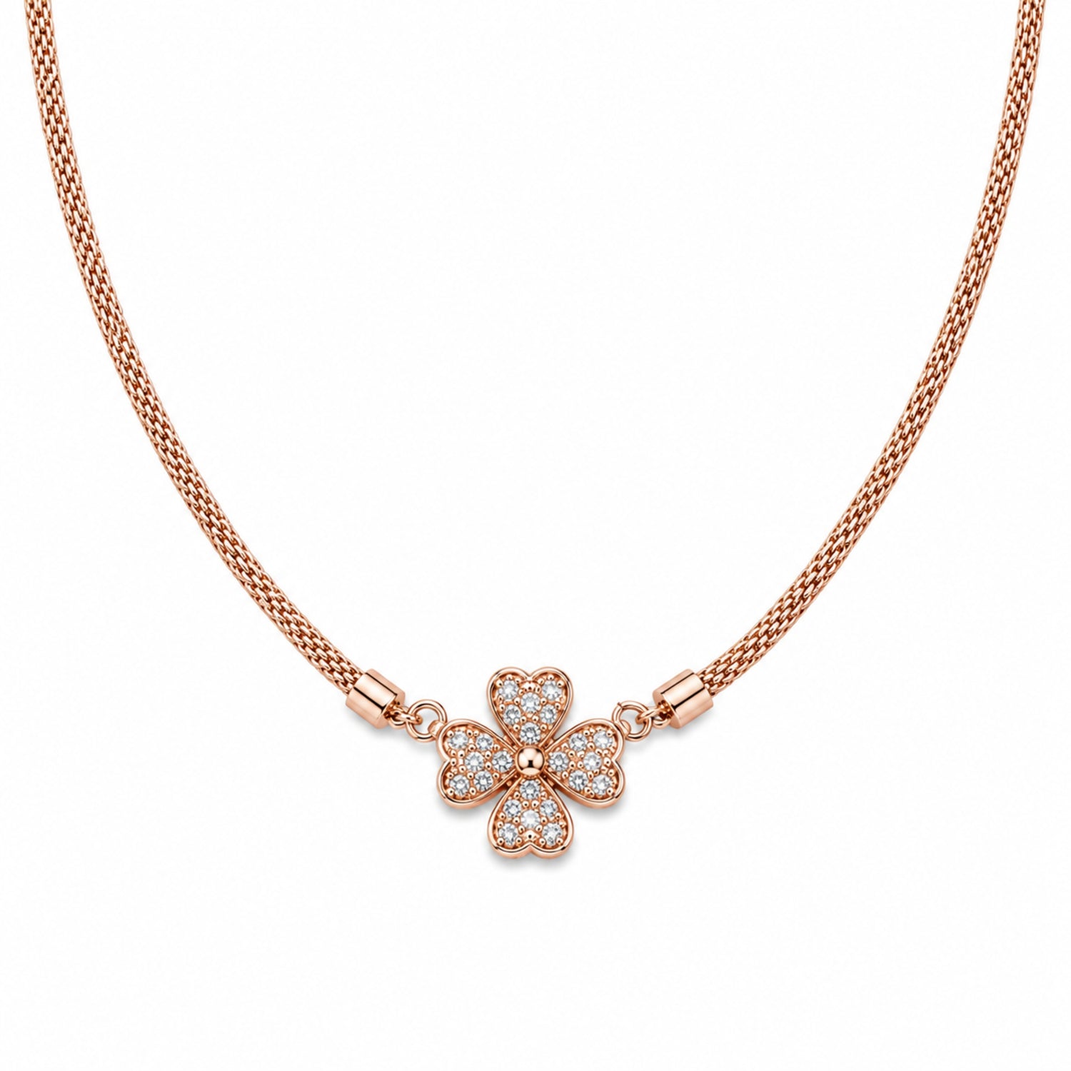 Lucky Bloom 925 Silver Chain