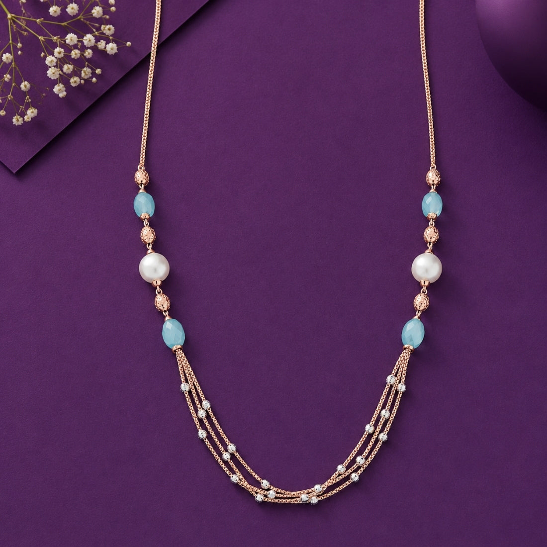 The Celestial Meadow Waterfall Garland Chain