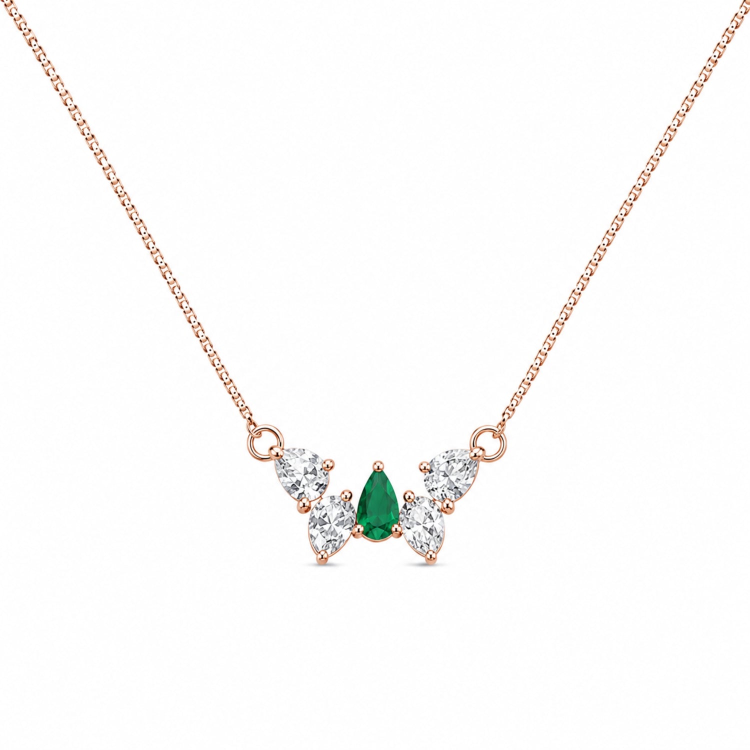 Verdant Aura 925 Silver Choker