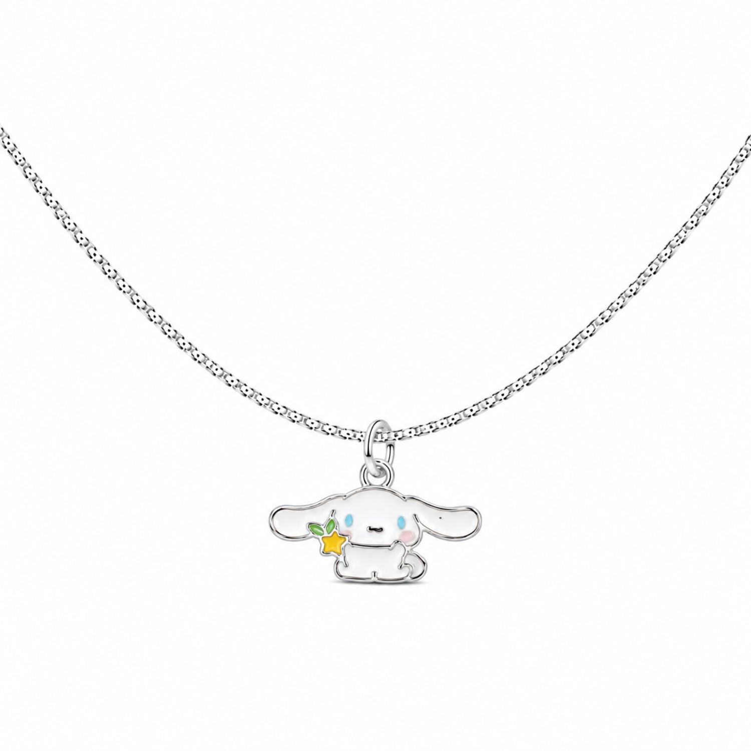 The Cinnapup Kawaii Pendant 925 Silver Chain